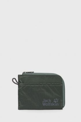 Jack Wolfskin portofel culoarea verde