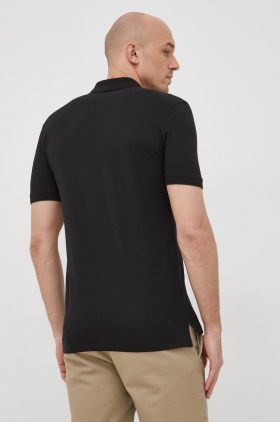 HUGO tricou polo bărbați, culoarea negru, uni 50470547