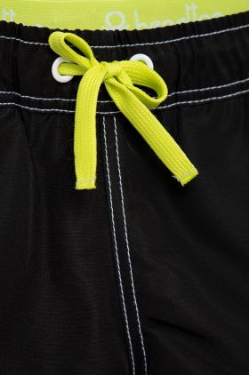 United Colors of Benetton pantaloni scurti de baie copii culoarea negru