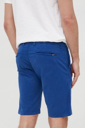 Pepe Jeans pantaloni scurti Blackburn Short barbati, culoarea albastru marin