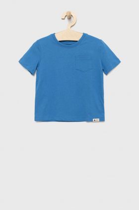 GAP tricou de bumbac pentru copii neted