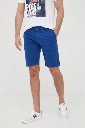 Pepe Jeans pantaloni scurti Blackburn Short barbati, culoarea albastru marin