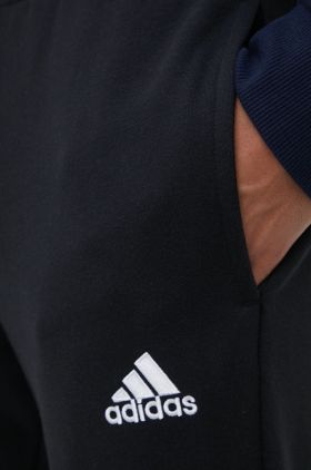 adidas Performance pantaloni de trening Entrada 22 HB0574 bărbați, culoarea negru, uni HB0574
