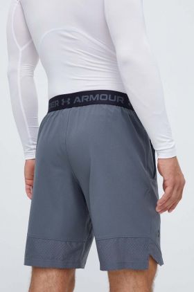 Under Armour pantaloni scurți de antrenament barbati, culoarea gri