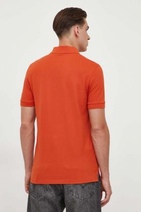 BOSS polo de bumbac culoarea roz, uni 50468301