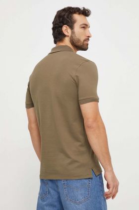 BOSS polo de bumbac culoarea roz, uni 50468301