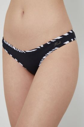 Karl Lagerfeld chiloti de baie culoarea negru