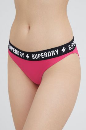 Superdry chiloti de baie culoarea violet