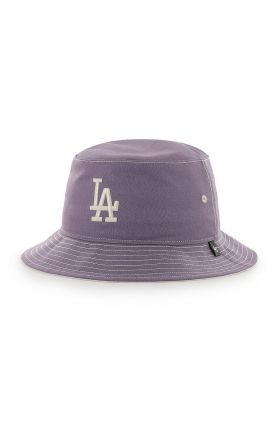 47brand palarie Los Angeles Dodgers culoarea violet, bumbac