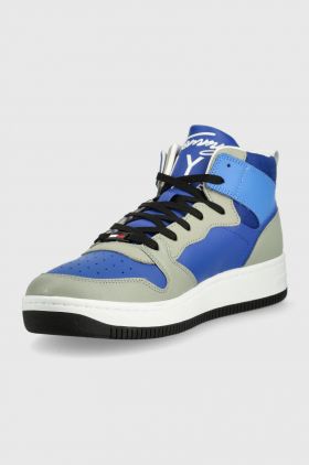 Tommy Jeans sneakers din piele Mid Pop Basket