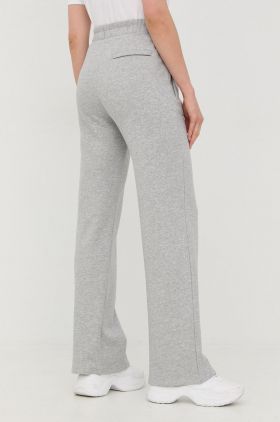 MICHAEL Michael Kors pantaloni de trening femei, culoarea gri, melanj