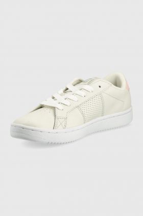 DC sneakers din piele culoarea bej
