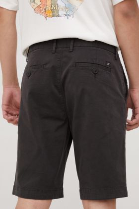 Superdry pantaloni scurti barbati, culoarea negru