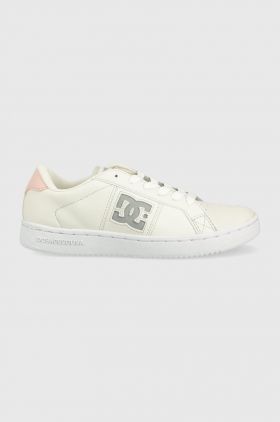 DC sneakers din piele culoarea bej