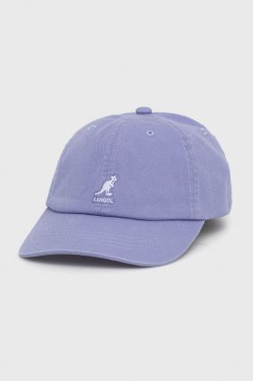 Kangol șapcă din bumbac culoarea violet, uni K5165HT.IL525-IL525