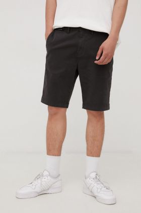 Superdry pantaloni scurti barbati, culoarea negru