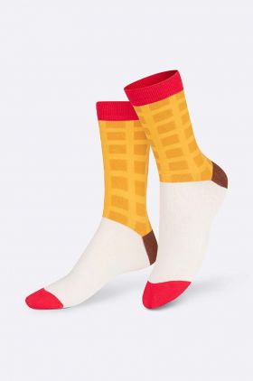 Eat My Socks Sosete Sweet Waffle