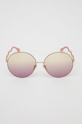 Chloé ochelari de soare femei, culoarea violet