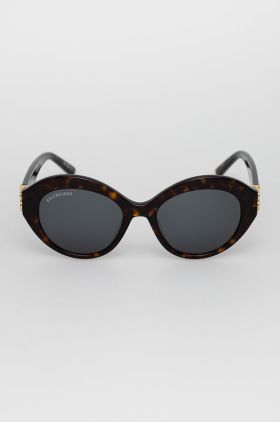 Balenciaga ochelari de soare femei, culoarea maro