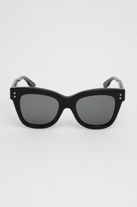 Gucci ochelari de soare femei, culoarea negru