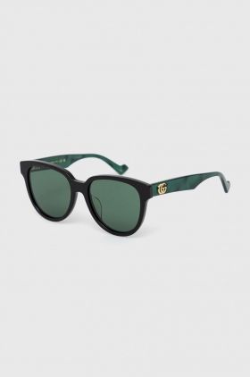 Gucci ochelari de soare femei, culoarea verde