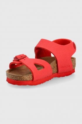 Birkenstock sandale copii culoarea rosu