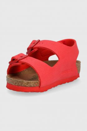 Birkenstock sandale copii culoarea rosu