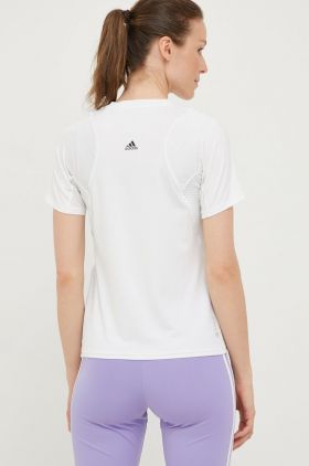 adidas Performance tricou de alergare Run For The Ocean culoarea alb