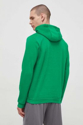 adidas Performance bluză bărbați, culoarea verde, uni HI2141