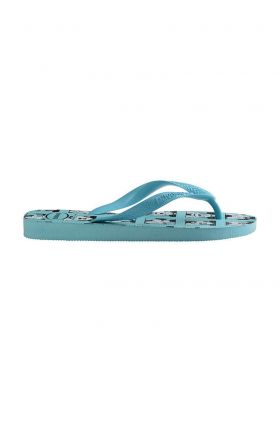 Havaianas slapi Top Disney femei, cu toc plat