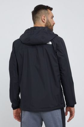 The North Face geaca outdoor Antora culoarea negru, de tranzitie