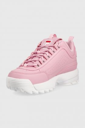 Fila sneakers pentru copii culoarea roz