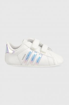 adidas Originals sneakers pentru copii Superstar culoarea alb