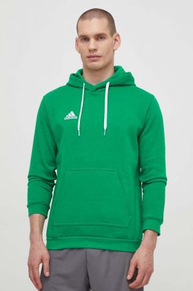 adidas Performance bluză bărbați, culoarea verde, uni HI2141