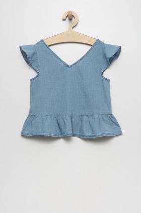 GAP bluza de bumbac pentru copii neted