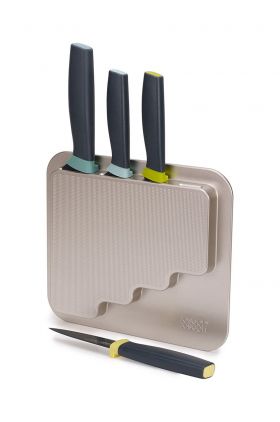 Joseph Joseph set de cuțite cu un organizator