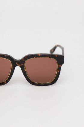 Gucci ochelari de soare femei, culoarea maro