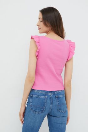 Pepe Jeans top femei, culoarea violet