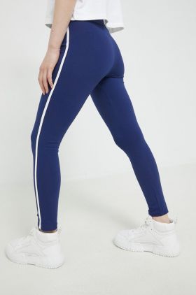 adidas Originals colanti femei, culoarea albastru marin, cu imprimeu