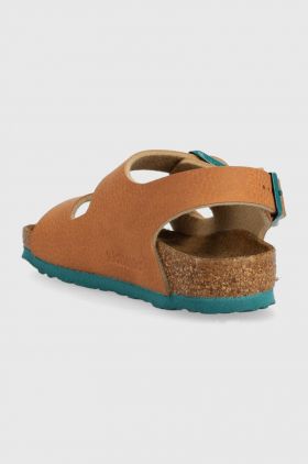 Birkenstock sandale copii culoarea maro