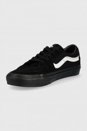 Vans tenisi Sk8-low barbati, culoarea negru