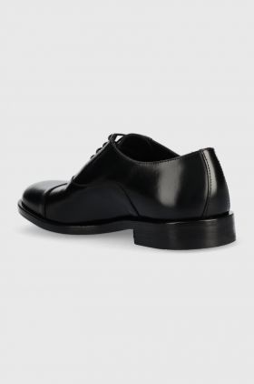 Karl Lagerfeld pantofi de piele Urano Iv barbati, culoarea negru