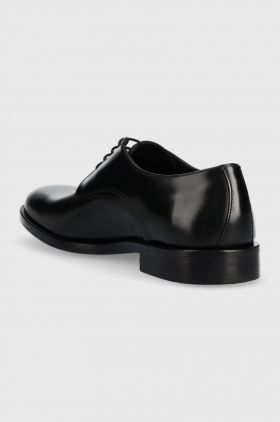 Karl Lagerfeld pantofi de piele Urano Iv barbati, culoarea negru