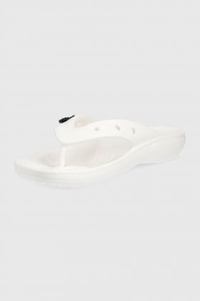 Crocs șlapi culoarea alb 207713.100-WHITE