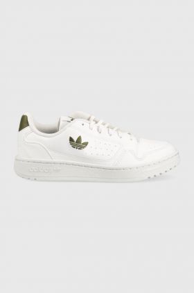 adidas Originals sneakers pentru copii culoarea alb