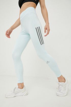 adidas Performance leggins de alergare Own The Run femei, cu imprimeu