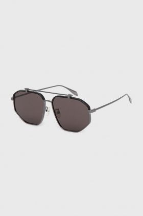 Alexander McQueen ochelari de soare culoarea negru