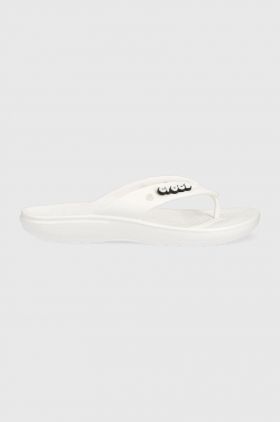 Crocs șlapi culoarea alb 207713.100-WHITE