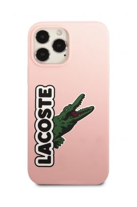 Lacoste husa pentru telefon Iphone 13 Pro Max 6,7" culoarea roz