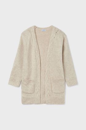 Mayoral cardigan copii culoarea bej, light